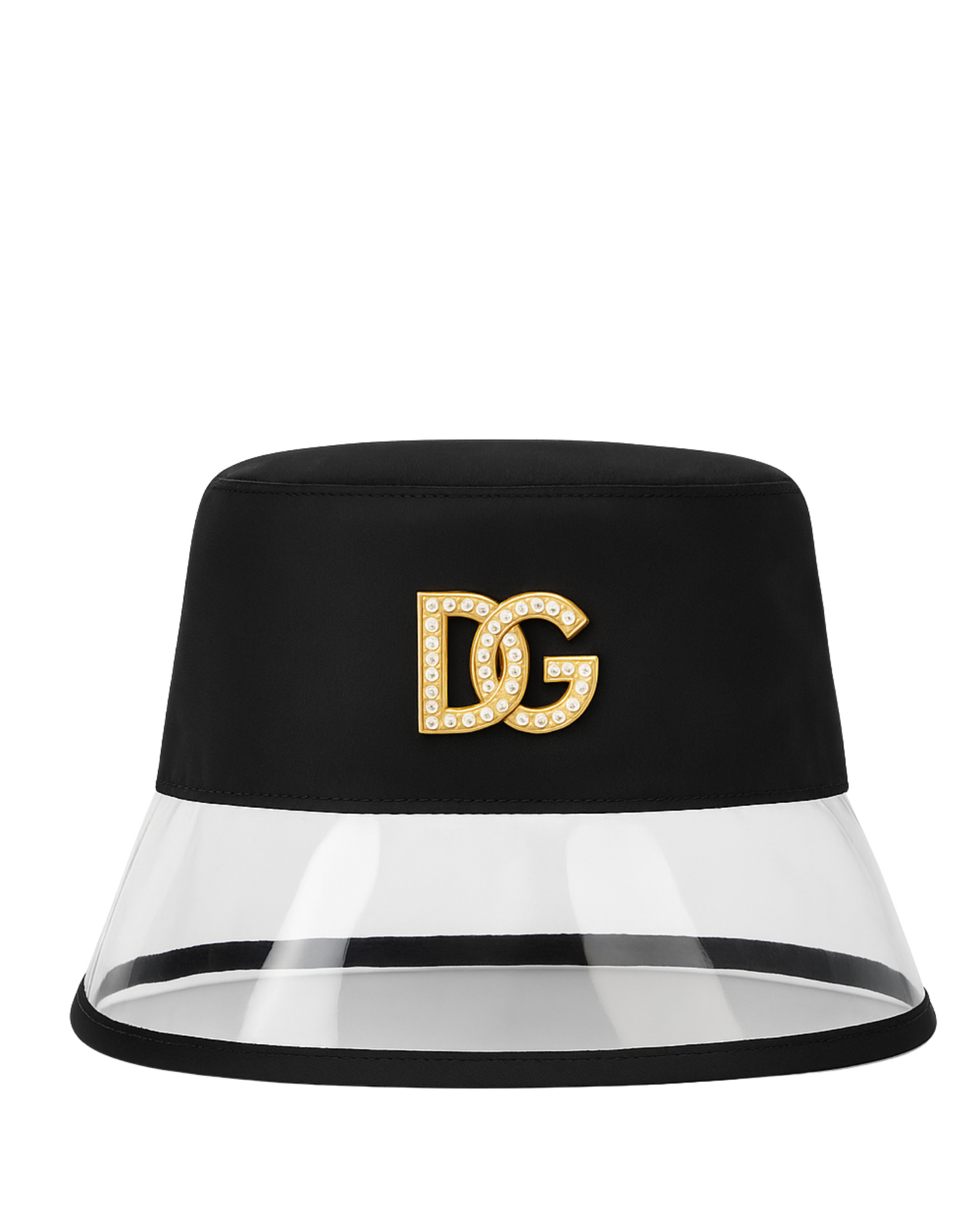D&G Black Nylon Bucket Hat