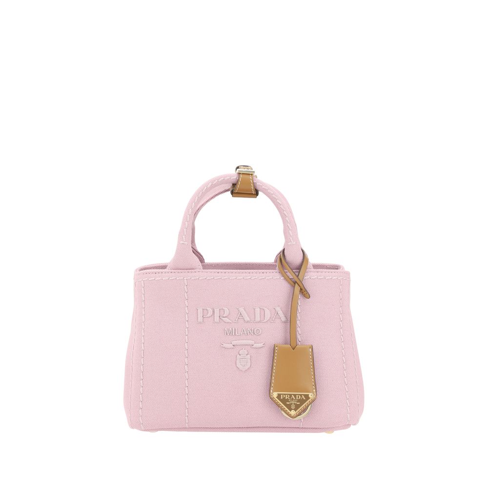 Prada Cotton canvas mini handbag