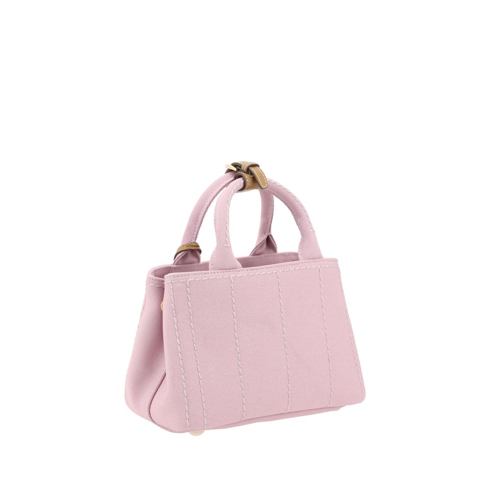 Prada Cotton canvas mini handbag