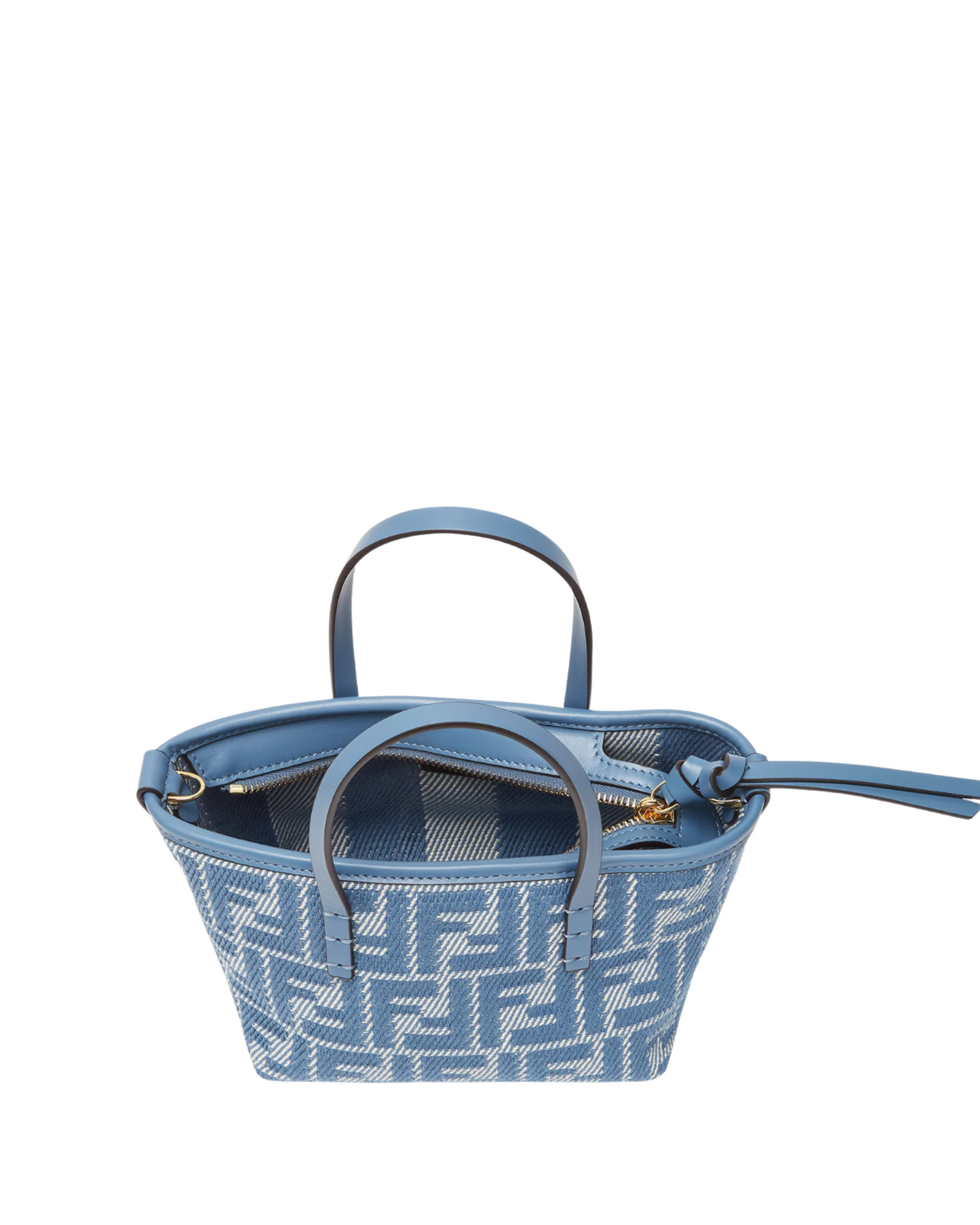 Fendi Blue Roll Mini Handbag
