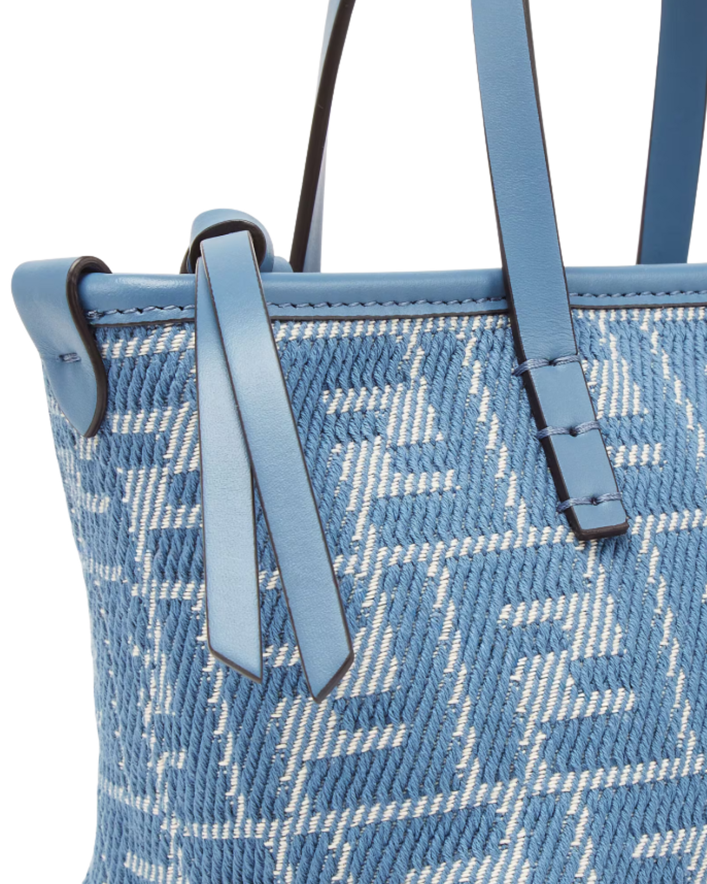 Fendi Blue Roll Mini Handbag