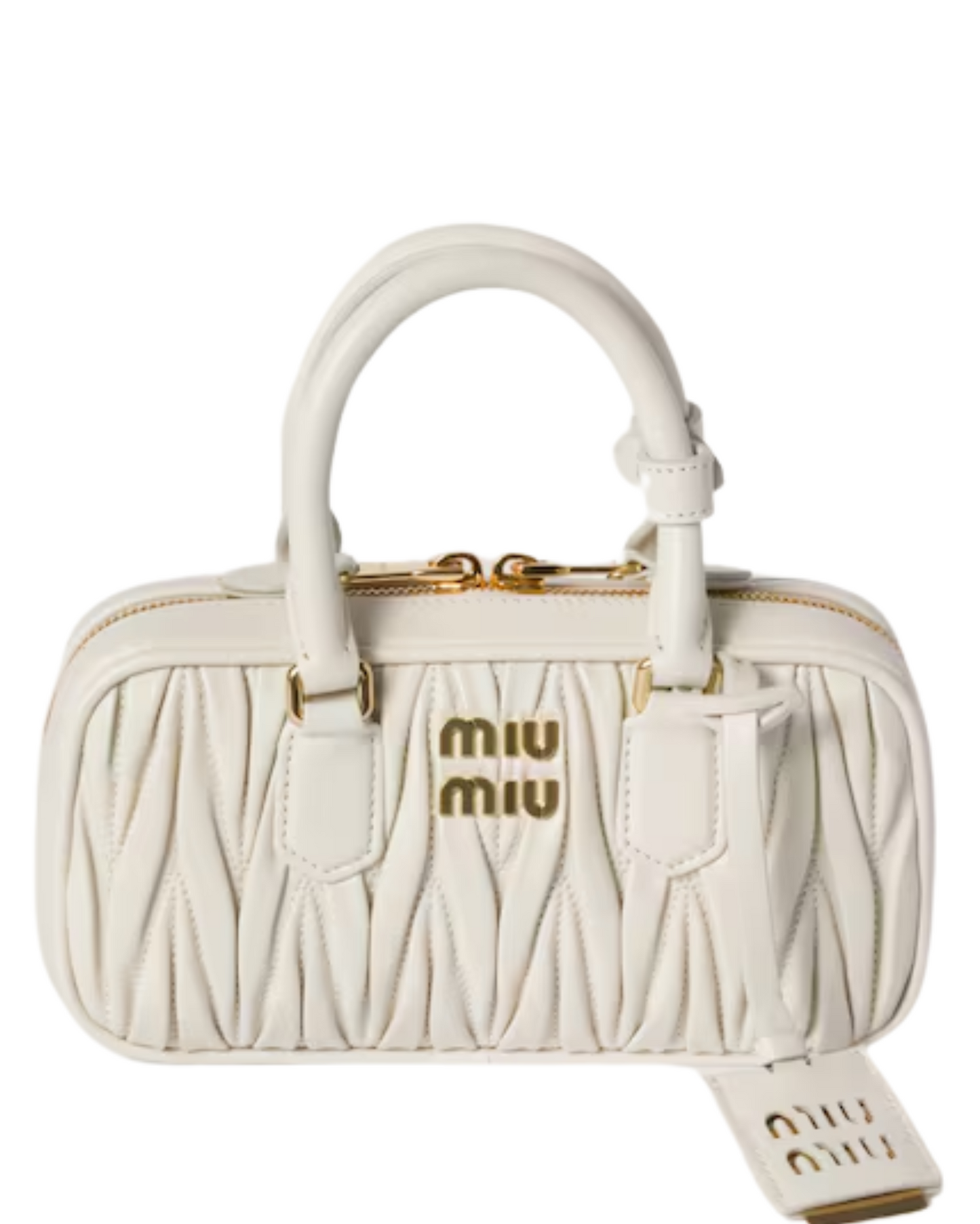 Miu Miu Arcadie matelassé nappa leather mini-bag
