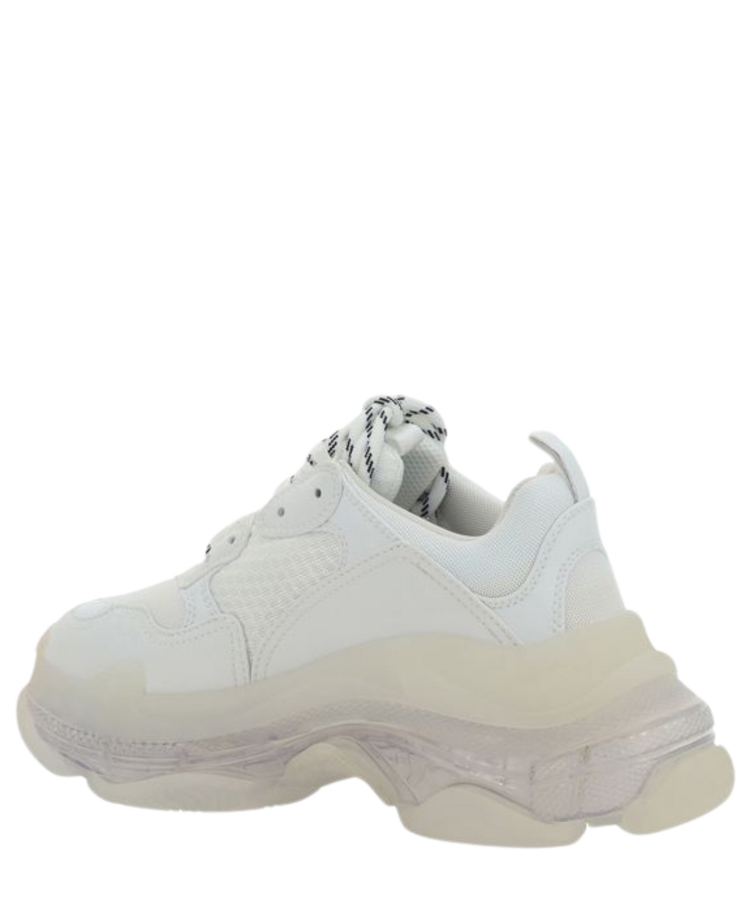 Balenciaga Triple S Clear Sole Sneaker in White