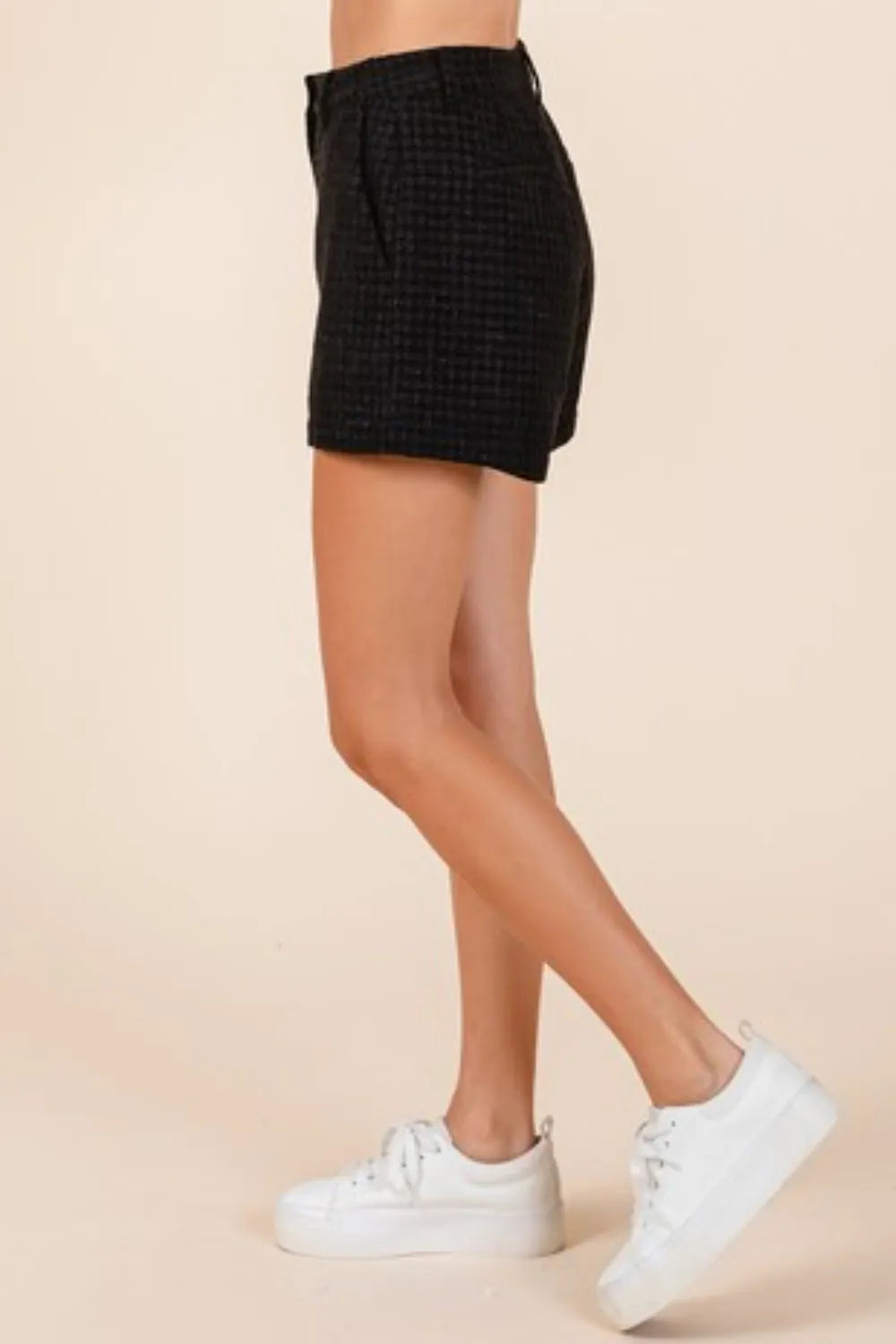 Luxe Tweed Blazer Shorts Set