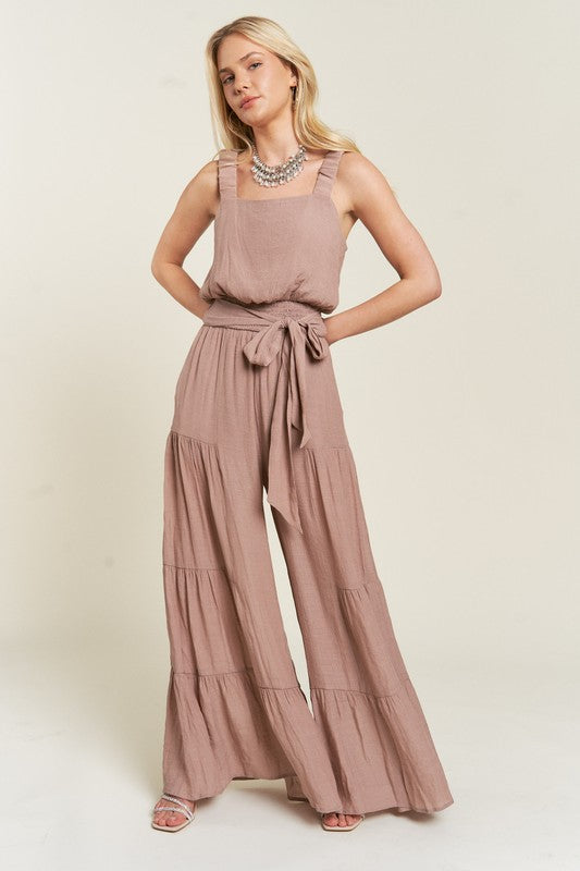 Soiree Tiered Jumpsuit