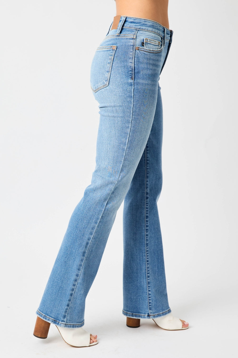 High Waist Straight Jeans