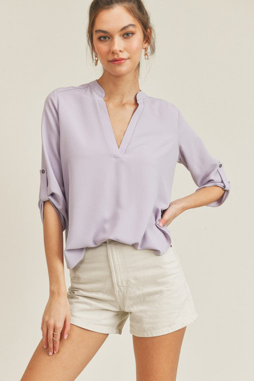 Timeless V Neck Top