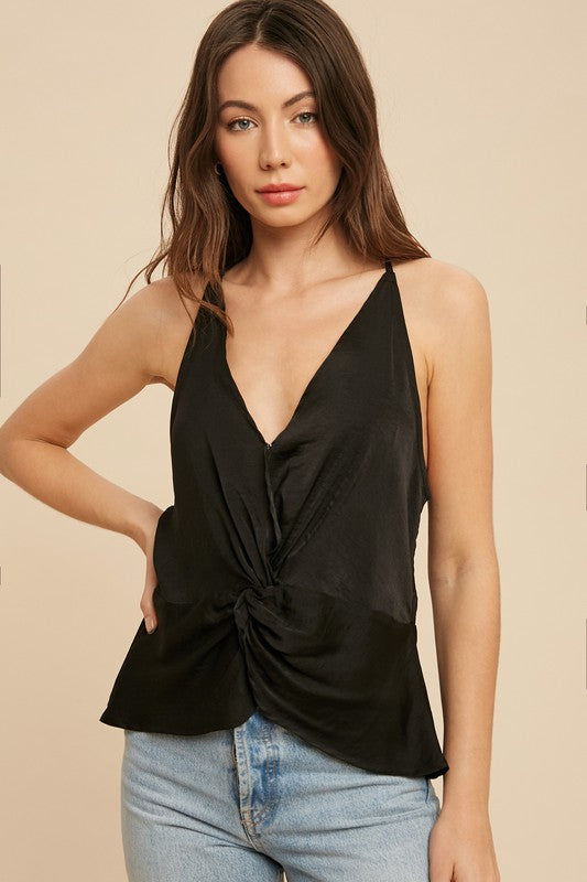 Pippa Twist Front Tank Top