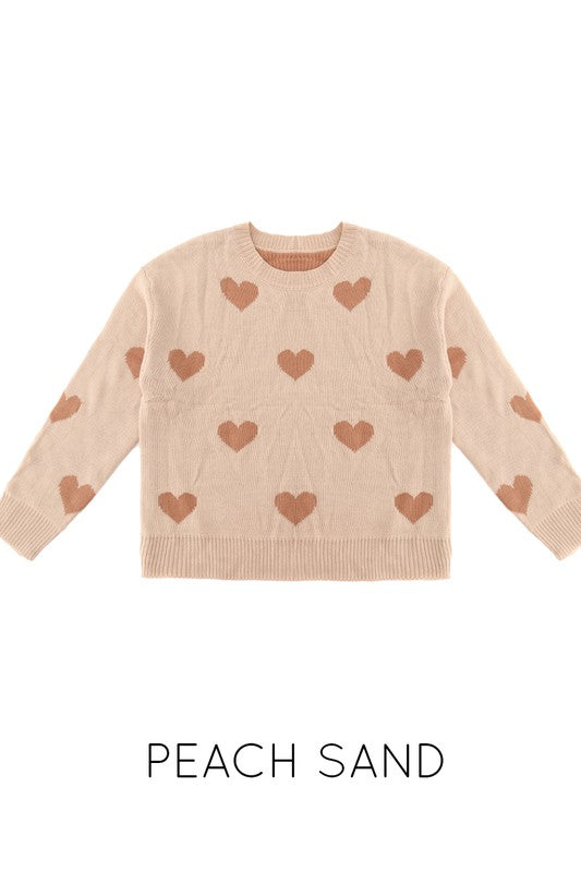 Luxe Heart Sweater