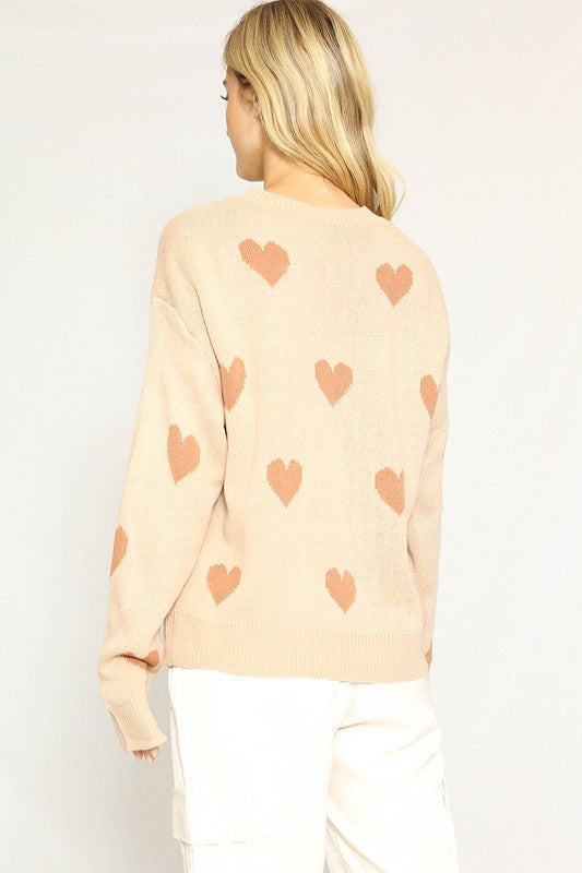 Luxe Heart Sweater