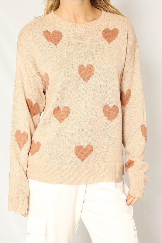 Luxe Heart Sweater