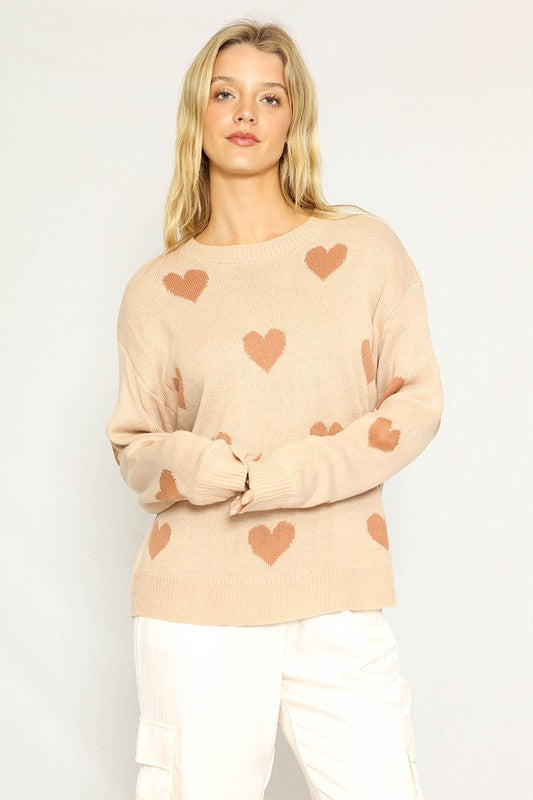 Luxe Heart Sweater