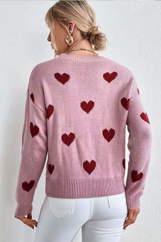 Luxe Heart Sweater