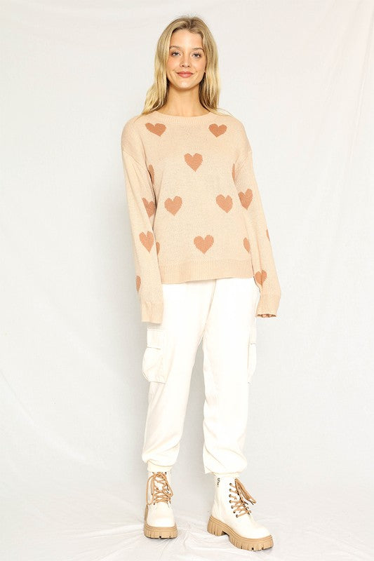 Luxe Heart Sweater