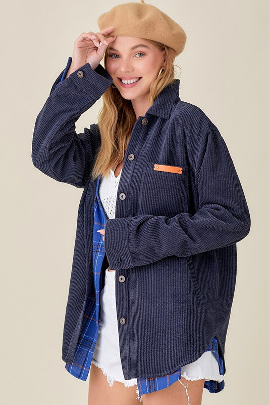 Sierra Oversized Button-Up Shacket