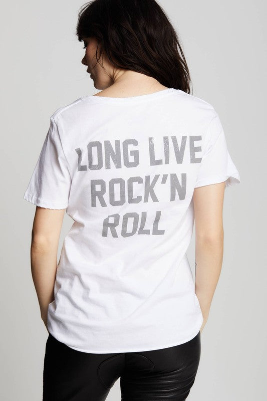 Rock Stars Never Die Boyfriend Tee