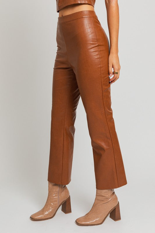 Urban Edge Faux Leather Pants