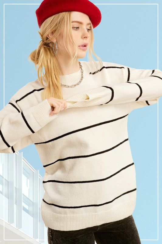 Eunice Classic Stripe Pullover