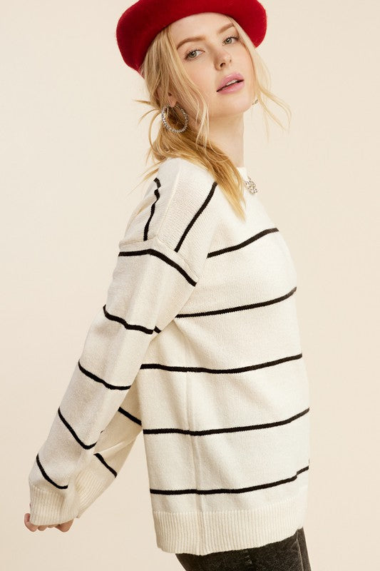 Eunice Classic Stripe Pullover