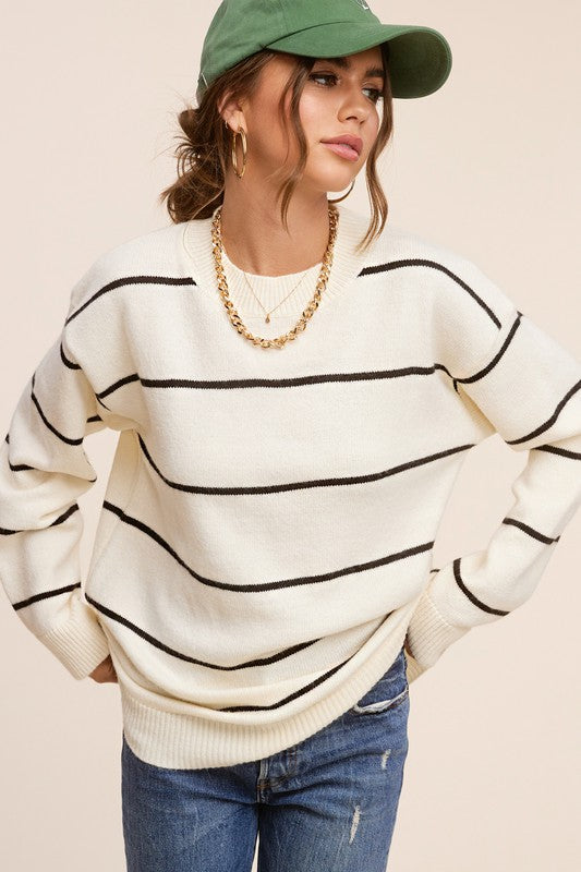 Eunice Classic Stripe Pullover