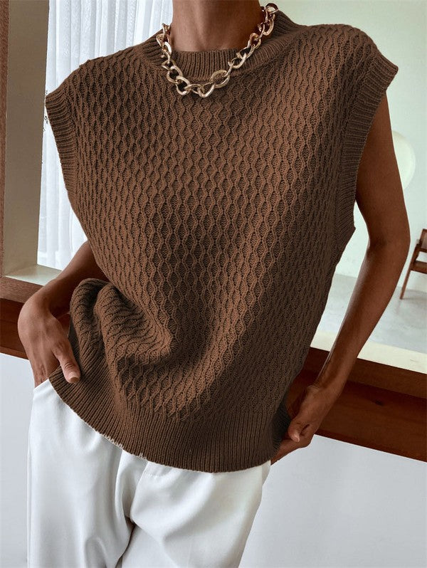 Allure Knit Sweater Vest