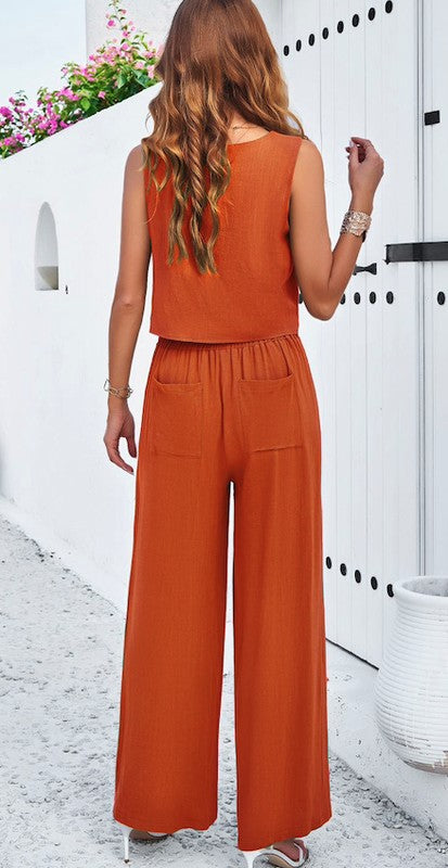 Allure Luxe Two Piece Pants Set