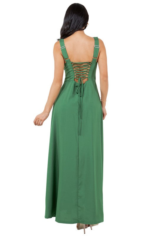 Long Maxi Corset Dress