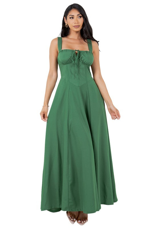 Long Maxi Corset Dress