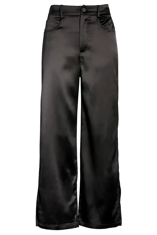 Allure Essentials: The Manhattan Satin Trouser