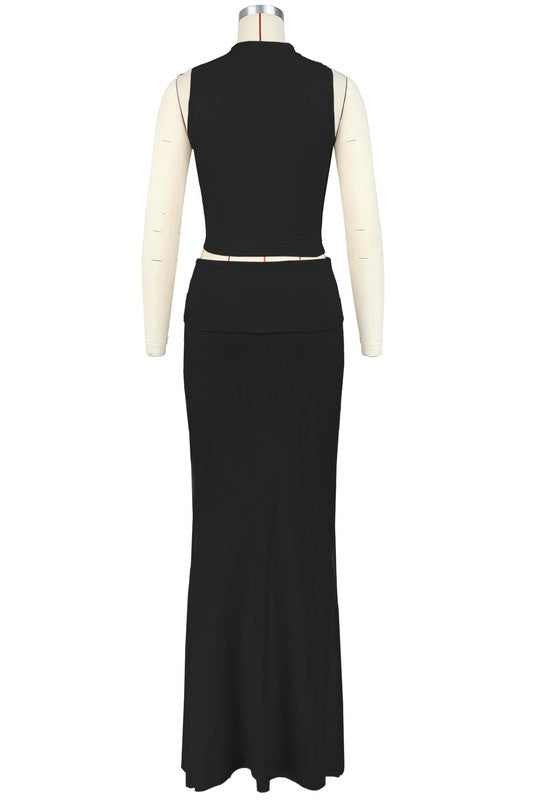 Evelyn Two-Piece Maxi Set