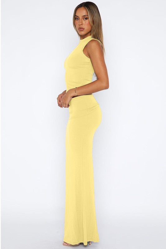 Evelyn Two-Piece Maxi Set