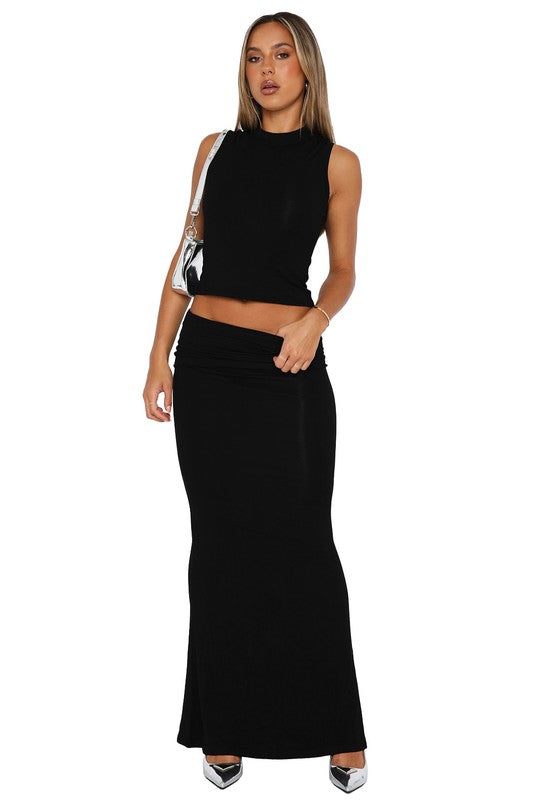 Evelyn Two-Piece Maxi Set