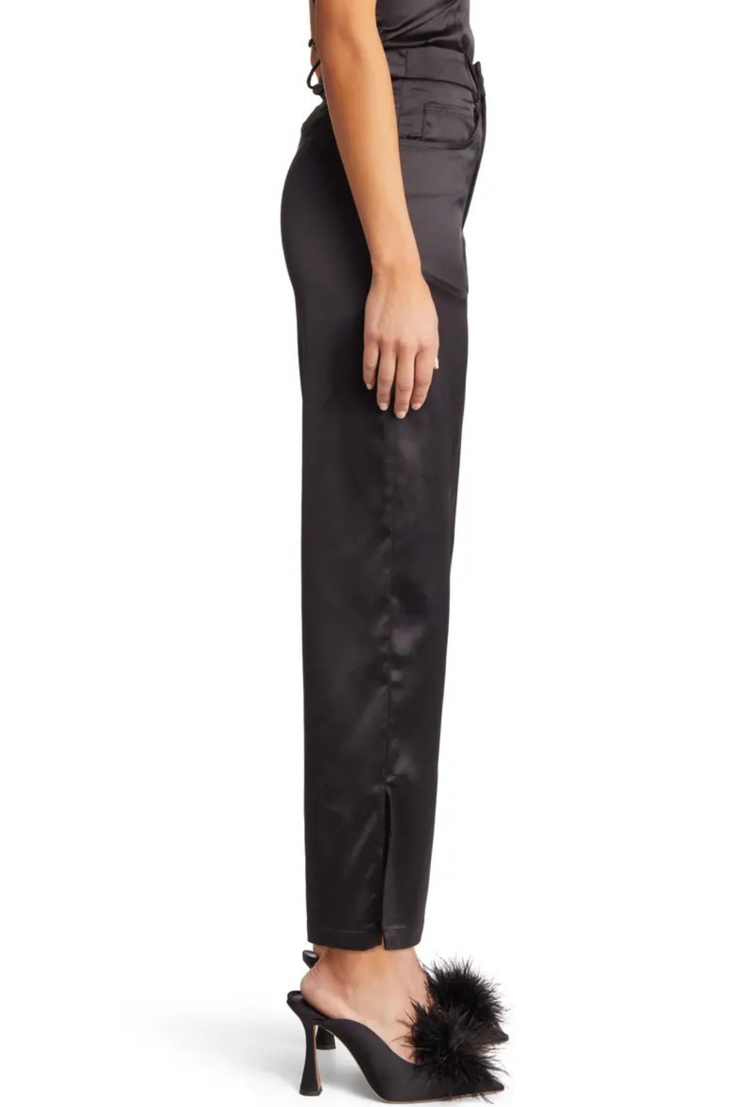 Allure Essentials: The Manhattan Satin Trouser