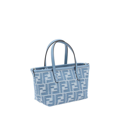 Fendi Blue Roll Mini Handbag