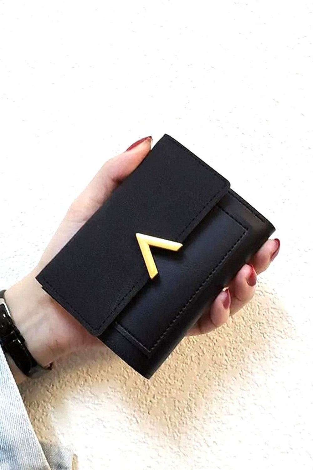 Luxe Compact Trifold Wallet