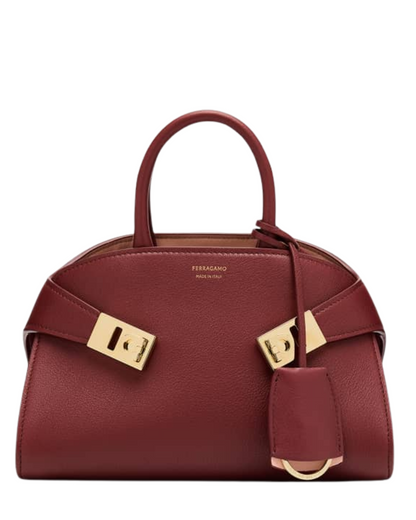 Ferragamo Small Hug Soft Leather Handbag