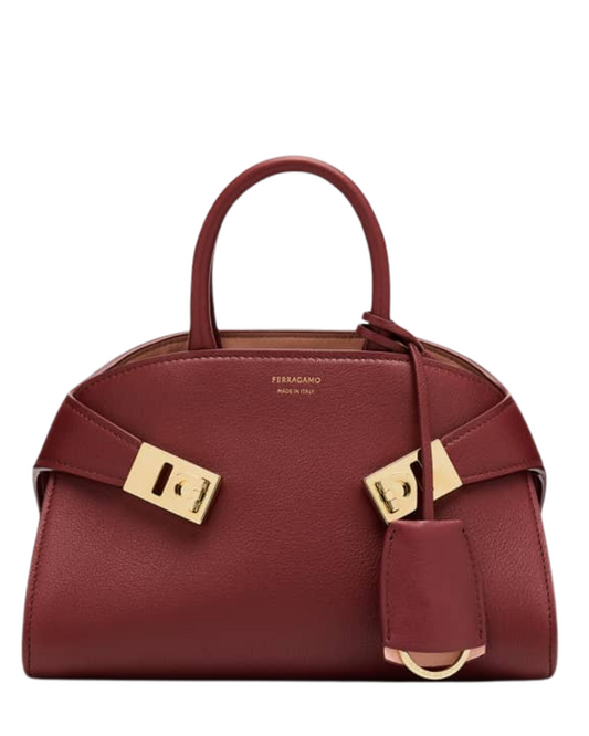 Ferragamo Small Hug Soft Leather Handbag
