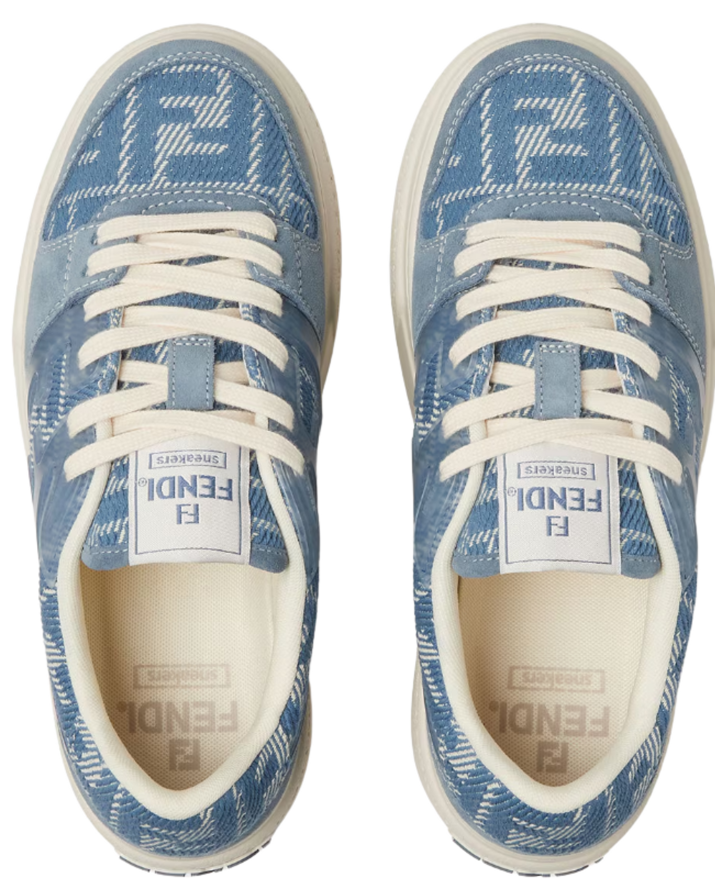 Fendi Fendi Match platform low tops