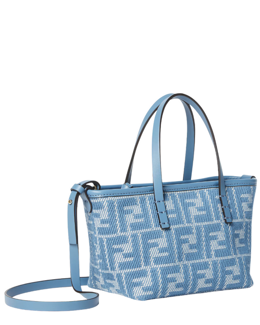 Fendi Blue Roll Mini Handbag