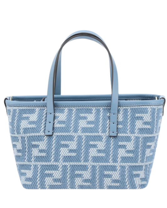 Fendi Blue Roll Mini Handbag