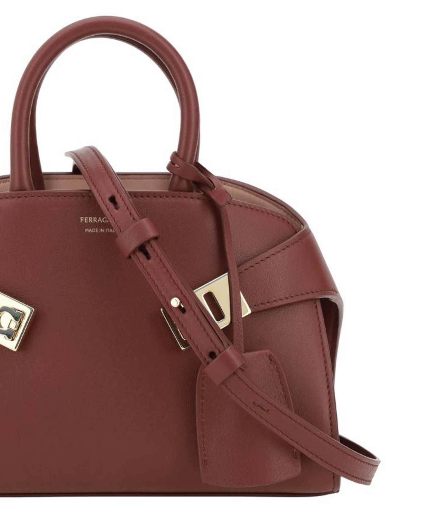 Ferragamo Small Hug Soft Leather Handbag
