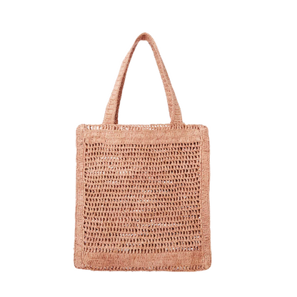 Chloé Summer Banana tote bag in raffia