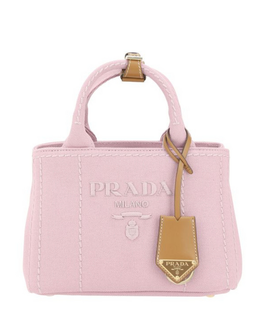 Prada Cotton canvas mini handbag