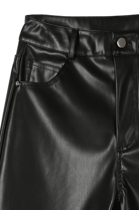 Luxe Vegan Leather Pants