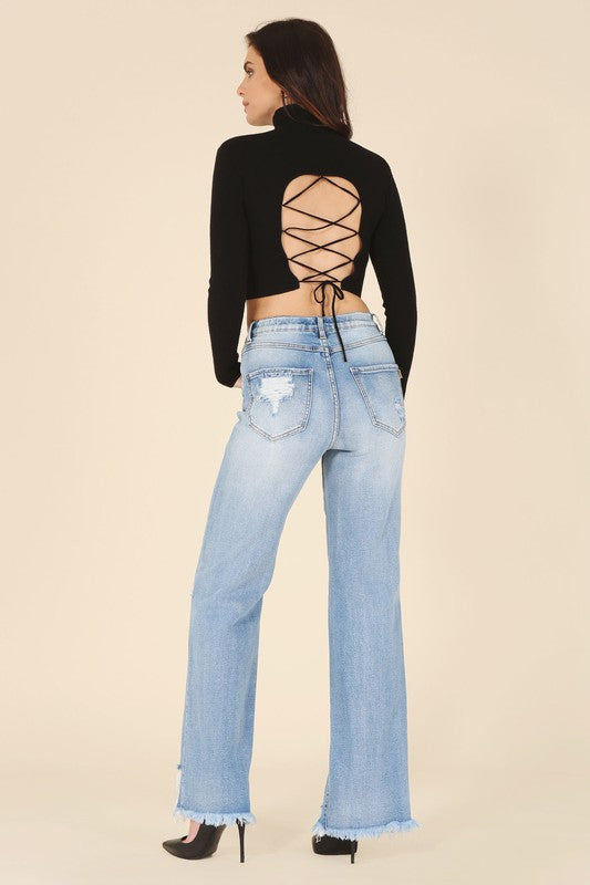 Laced Impact Sultry Top