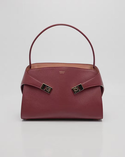 Ferragamo Small Hug Soft Leather Handbag